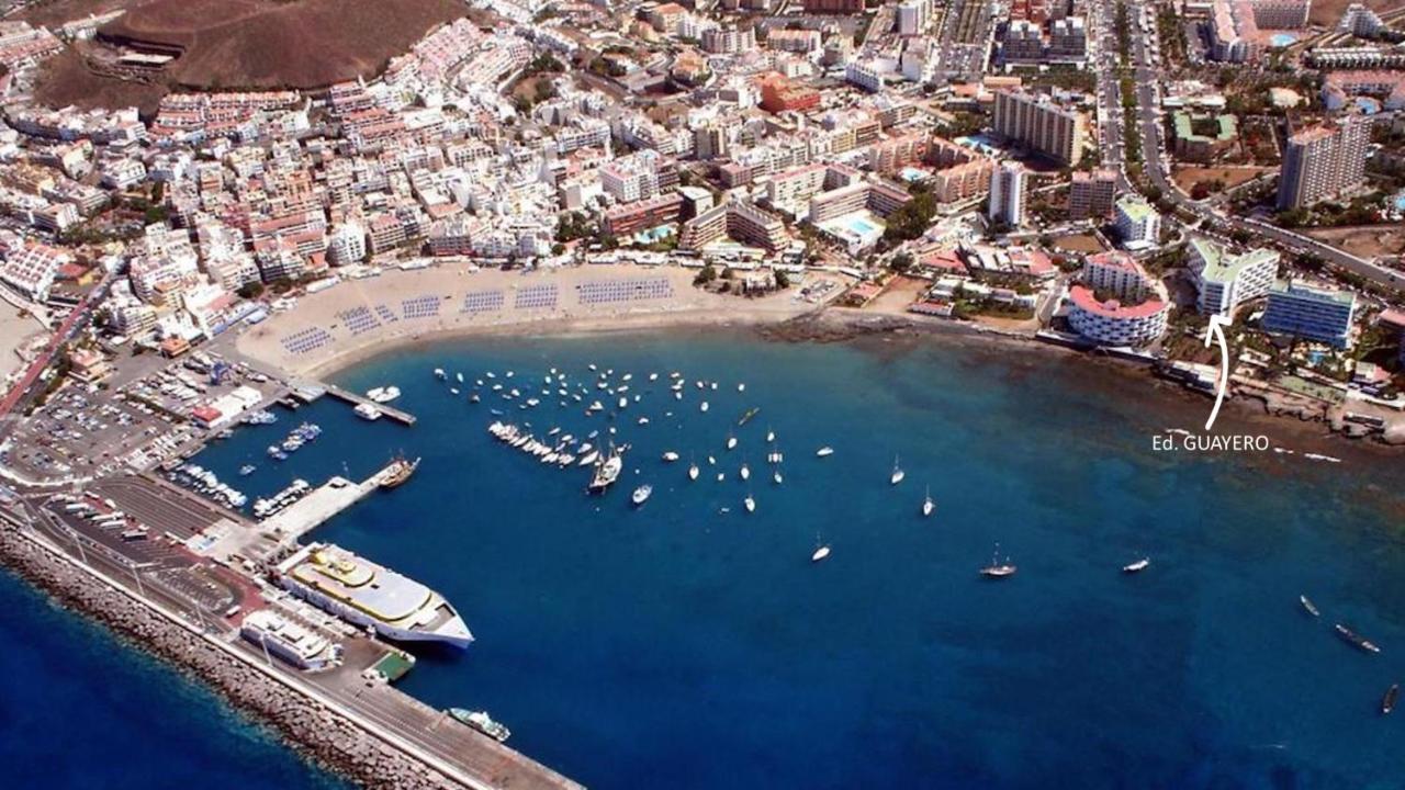 First Line Sea, Luxury Penthouse, Sea And Sunset View Vivenda Vacational Guayero 618 Appartement Los Cristianos  Buitenkant foto