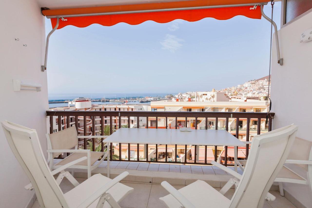 First Line Sea, Luxury Penthouse, Sea And Sunset View Vivenda Vacational Guayero 618 Appartement Los Cristianos  Buitenkant foto