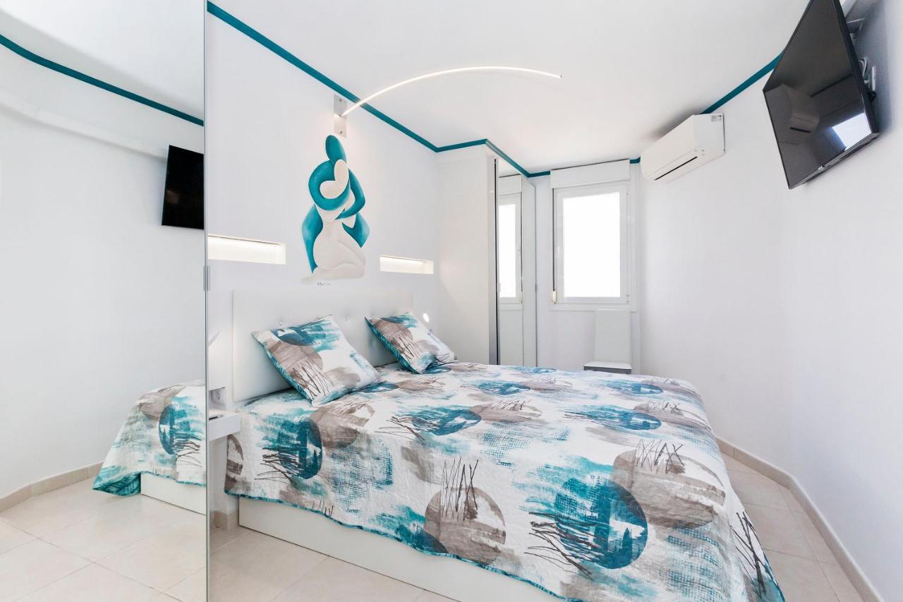 First Line Sea, Luxury Penthouse, Sea And Sunset View Vivenda Vacational Guayero 618 Appartement Los Cristianos  Buitenkant foto
