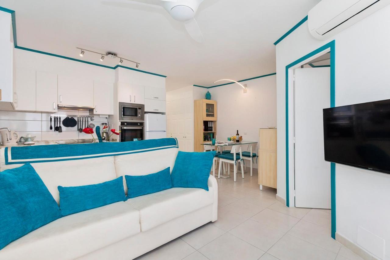 First Line Sea, Luxury Penthouse, Sea And Sunset View Vivenda Vacational Guayero 618 Appartement Los Cristianos  Buitenkant foto
